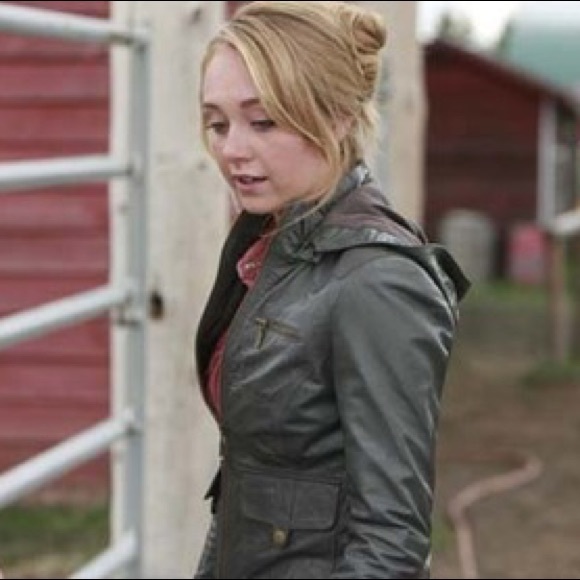 Zara TRF Leather Jacket (as worn by Amy Fleming on Heartland) - Picture 2 of 6